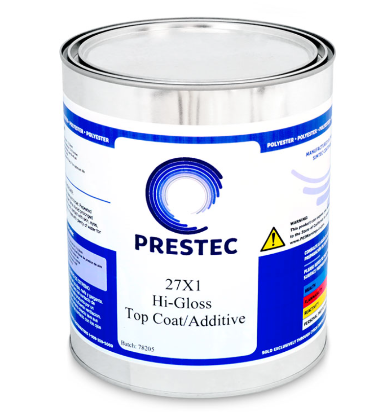 27x1 High Gloss Top coat additive - Clear