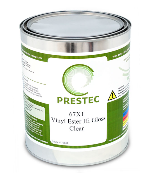 67x1 Vinyl Ester High Gloss - Clear